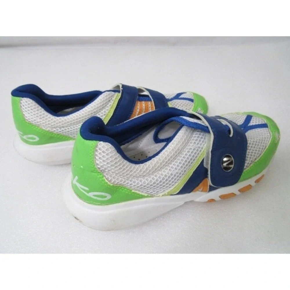 Zeko Drainable Unisex Fish Boating Lime Green Blue Water Shoes M Sz 8 W Size 9.5